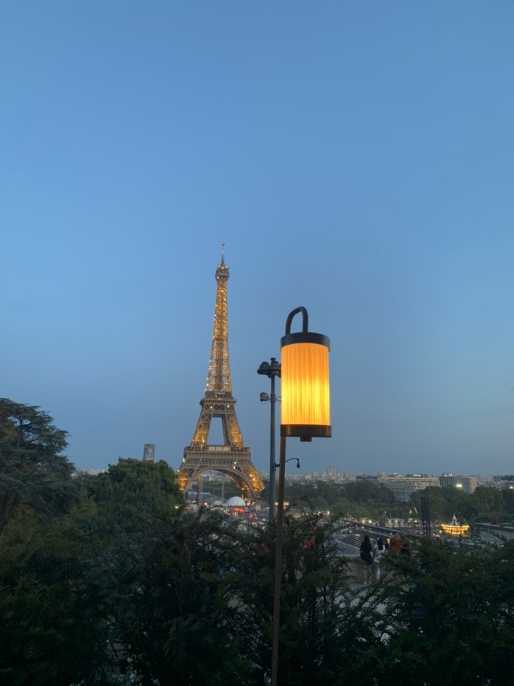 9월 파리 여행 : 파리 GIRAFE (에펠뷰 레스토랑, girafe 예약방법)