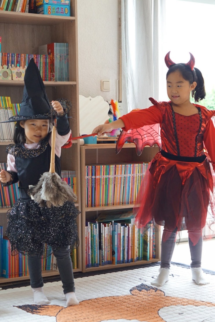  하나우 동화 박물관, 할로윈 준비, 소소한 방학 보내기