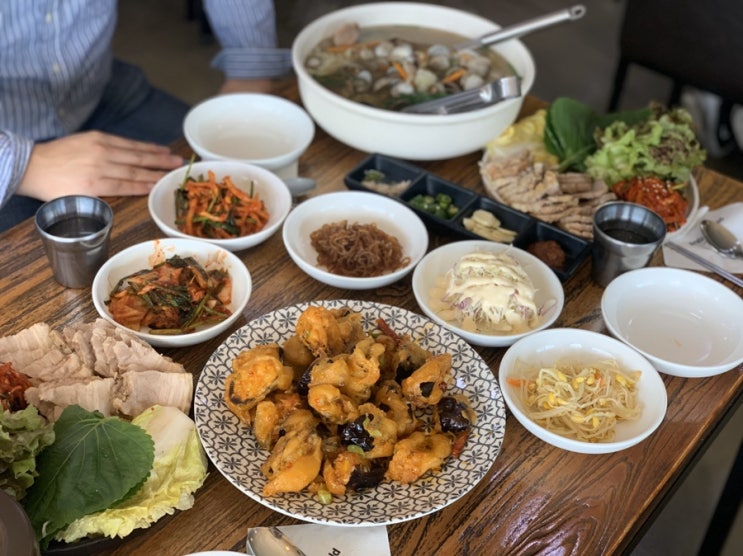  평택 팽성맛집 유박사칼국수 보쌈 푸짐한 점심식사 굿!