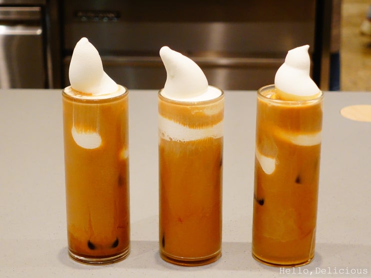  블루보틀 역삼 카페 신메뉴 놀라플로트, 맛있어요!