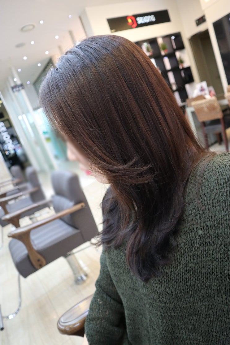  용봉동미용실?! 세종헤어용봉점~ '은'점장님께~ 시세이도 클리닉을 난생처음 받아보았당! 효과만점!! 추천추천
