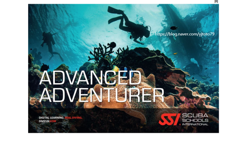  SSI 스쿠버다이빙 과정 - 어드밴스드 어드밴츄러(Advanced Adventurer) 과정을 제주도에서 이수했어요 in 스쿠버스토리