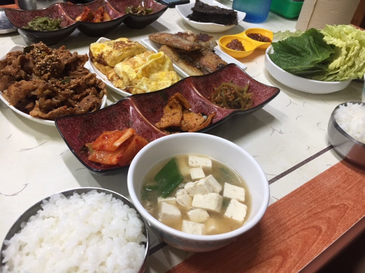  [은영이식당]동마산시장 맛집, 합성동 집밥,제 값하는 밥과 샤인머스캣