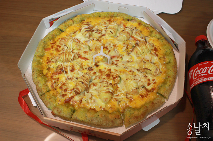  송도 피자 맛집 수피자송도점 새우감자말이골드피자 & 매사리