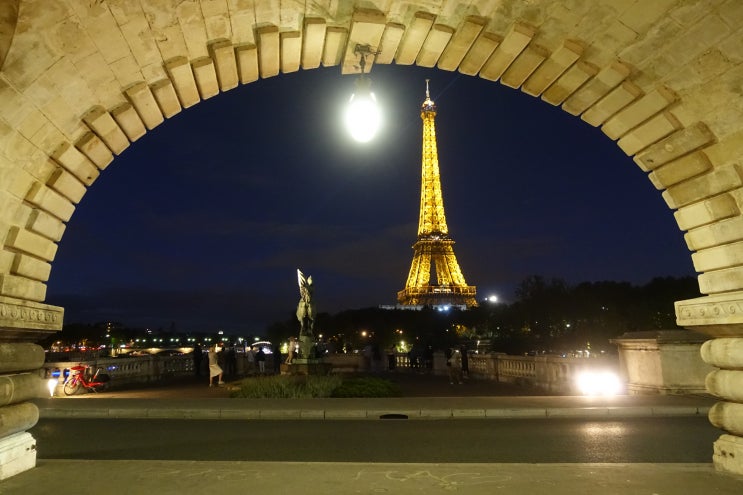  [9월 런던&파리] Day 1~2 : 프랑스 파리(Paris) 도보로 에펠탑~노트르담 왕복, 파리 보름달, 알렉상드르 3세 다리, 센느강 산책