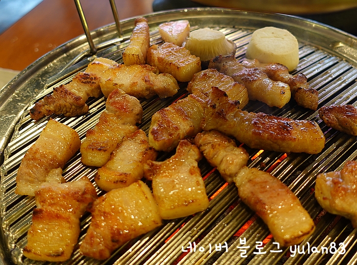  삼겹살이 맛있는 가로수길 고기집 고반식당, 둘이면 커플세트가 딱~!