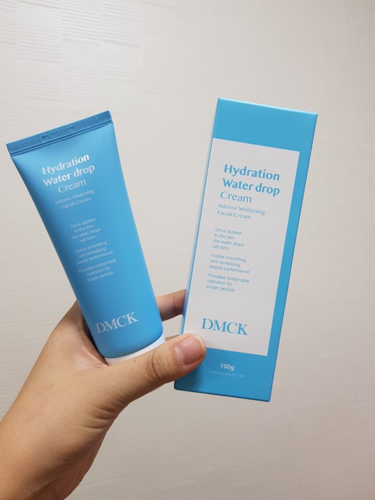  DMCK 워터드롭크림 DMCK 수분크림 사용 후기!!