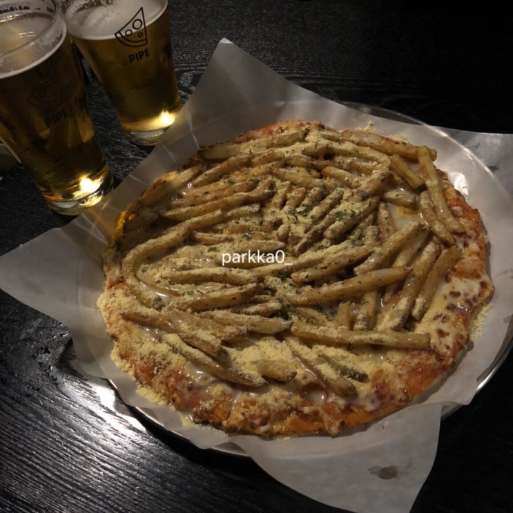  [이태원 피맥 추천] 파이프 피자 - 포테이토 피자 가격도 저렴하고 존맛탱!