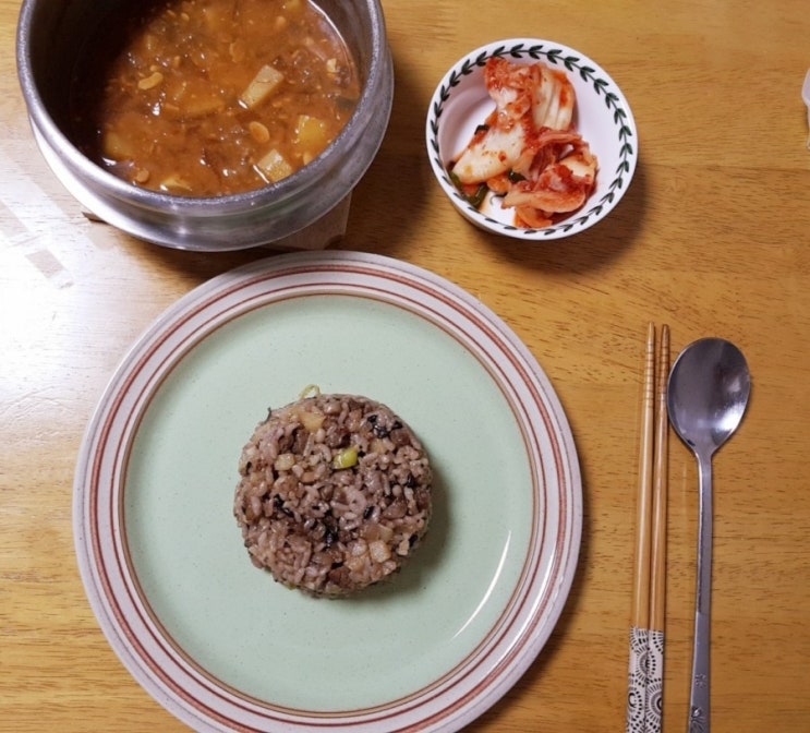 [혼밥요리] 한우라이스볶음밥 : 한우된장찌개