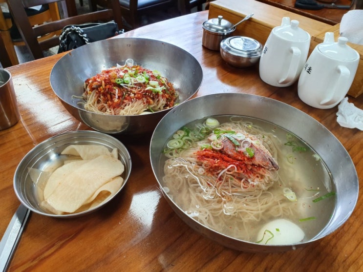 [서울 중구/충무로 필동면옥] 미쉐린가이드 빕 구르망, 수요미식회 평양냉면 맛집
