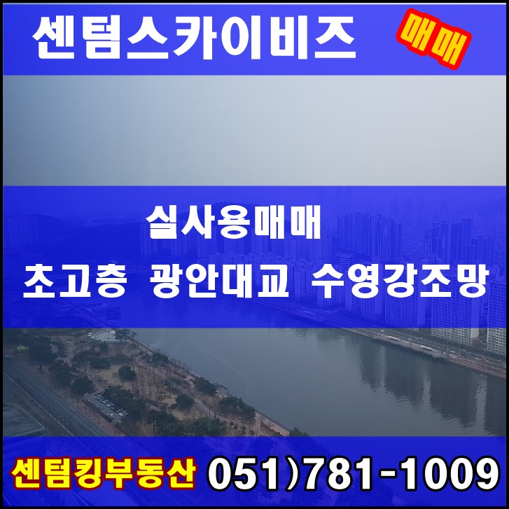  센텀스카이비즈 초고층 실입주가능한 인테리어 잘된 센텀사무실매매