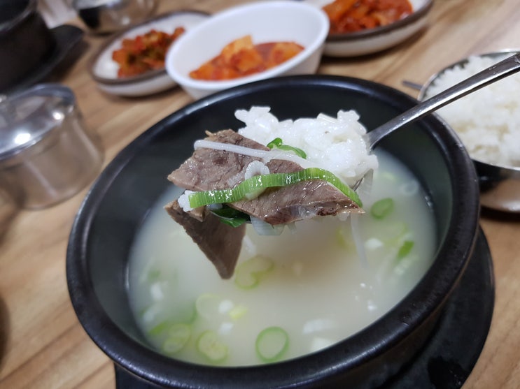  홍대 설렁탕 시원하게!