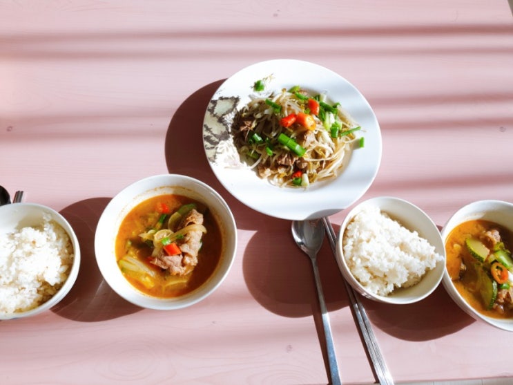  마이셰프 차돌박이된장찌개 & 차돌박이숙주볶음 레시피, 요리영상