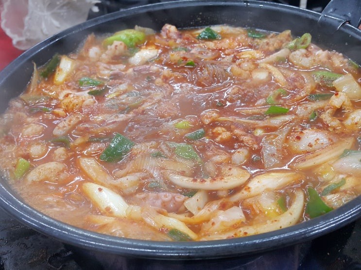 부산가성비맛집 원조할매낙지 낙새전골에 맛있는점심