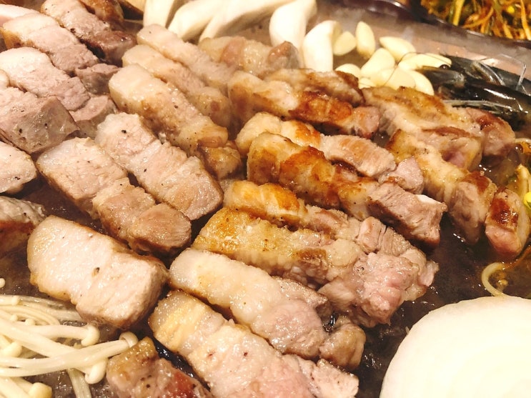  울산 동구 테라스파크 맛집 여기야~ 두툼한 삼겹살 맛집 장풍 