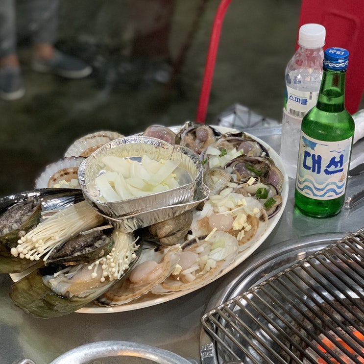 부산 해운대 맛집 : 분위기 좋은 청사포 조개구이 맛집 '수민이네'