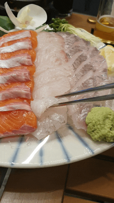  바다는 못가지만 싱싱한 회먹으러가자! 암사맛집 팔오수산!