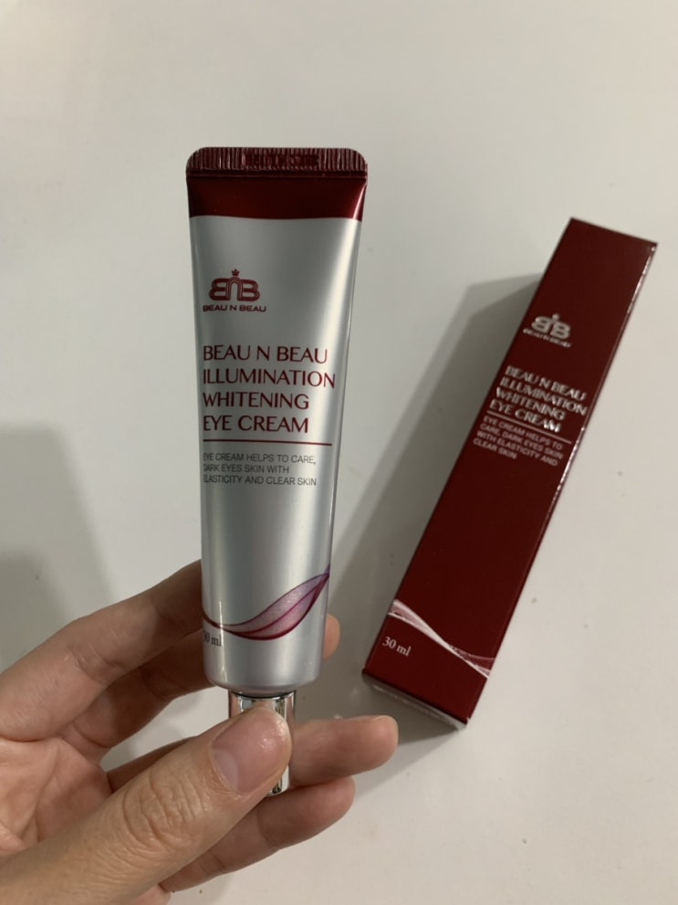  다크써클 눈가화이트닝 순한 뷰앤뷰 아이크림