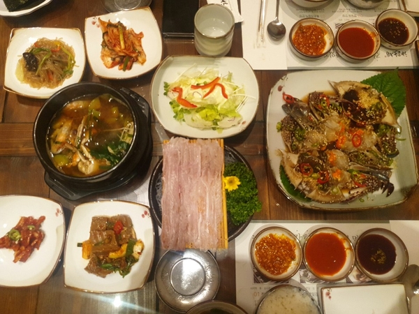  해담채강남점 몸에좋은 해초요리전문점 갔다왔어요
