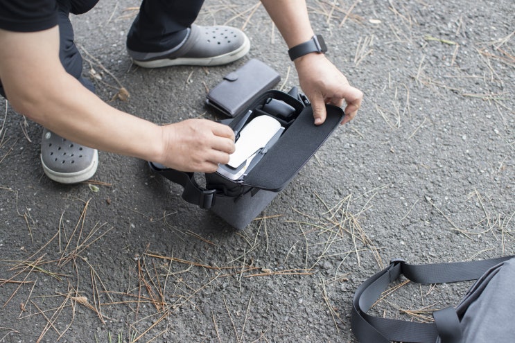  포항 DJI 드론 판매점 매빅에어 플라이모어 콤보 교육 및 출고
