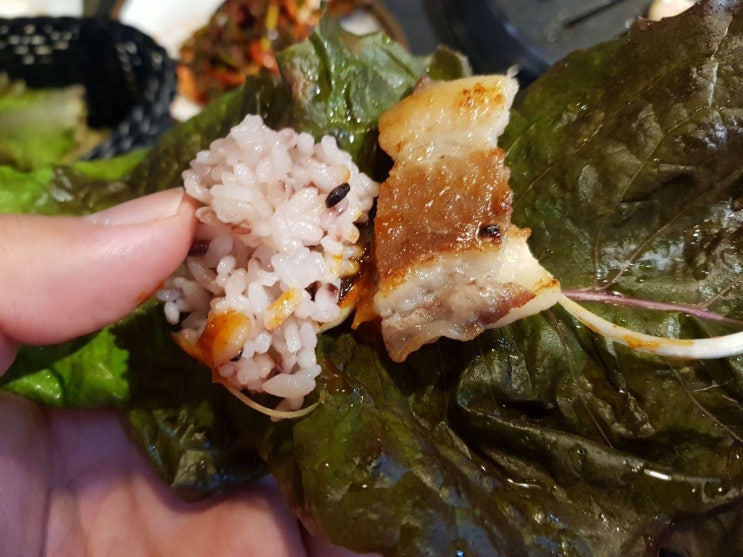  대전 롯데백화점 맛집 리얼삼겹살 진짜고기가 여기에