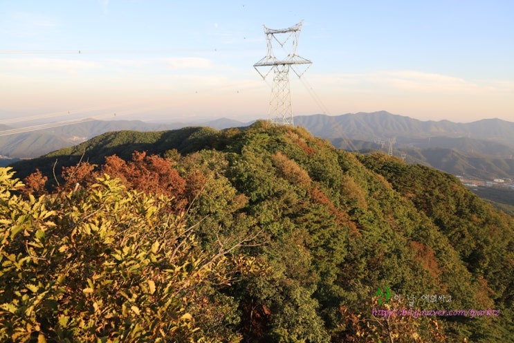 양자산 앵자봉 가을이 물들어 가는 환종주 길