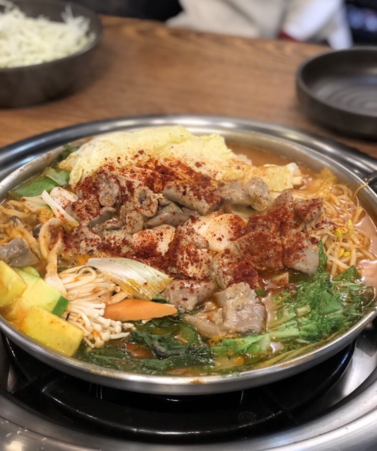  합정 인생 곱창전골 향원정에서!!!