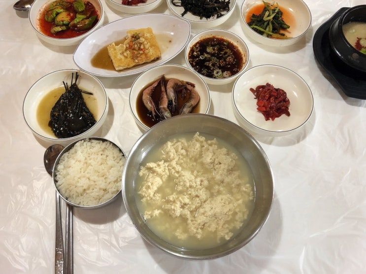  속초 초당 순두부 맛집 : 대청마루 (메뉴/가격)