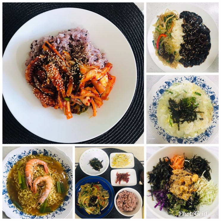  주간밥상/혼밥으로 채워진 한주/간단메뉴