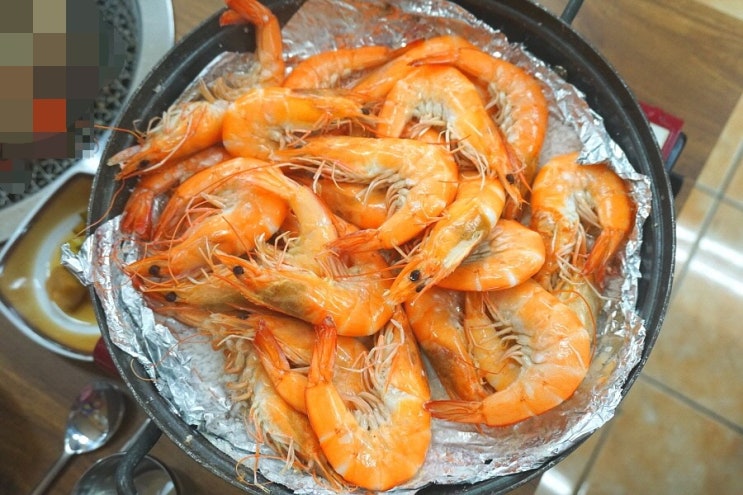  무창포 대하축제 원없이 먹었네유