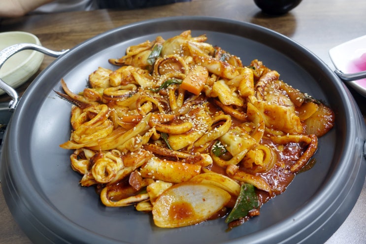  장대동 드림월드아파트 근처 오징어두루치기 잘하는집 알았어요