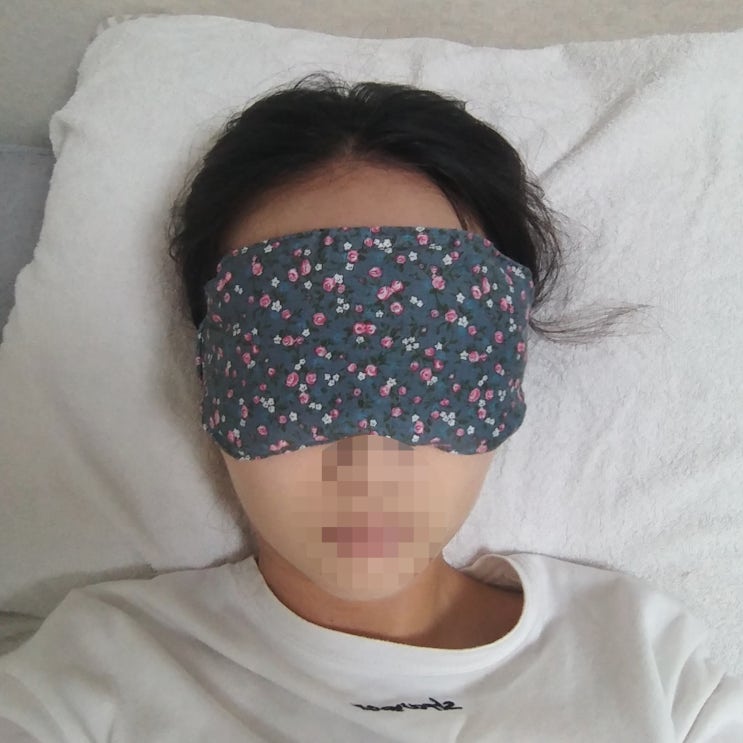  안구건조증 눈찜질 이렇게 해보세요 :)