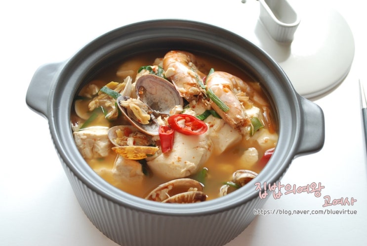  순두부찌개 끓이는법 시원하고 맛있는 순두부찌개