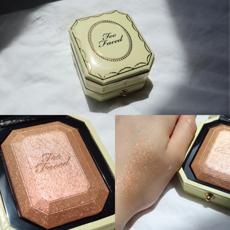  투페이스드(too faced) 다이아몬드 하이라이터 카나리 다이나몬드 영롱함 최고