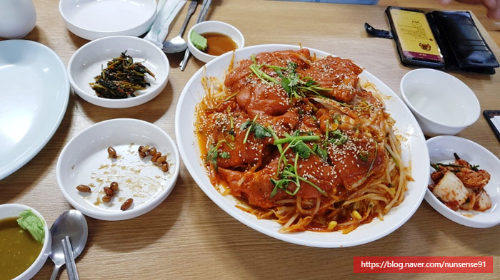 구리 맛집 청해진 동태찜 매콤한 대구 뽈찜 추천