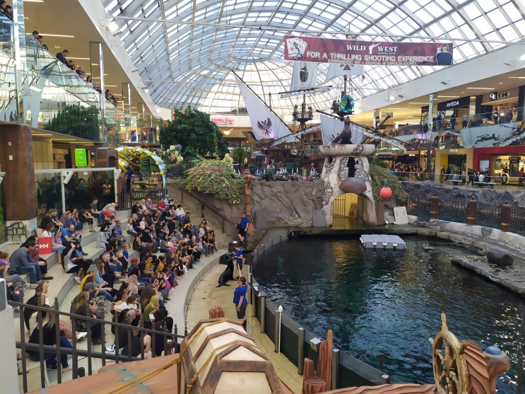 [캐나다 캘거리 워홀 D+0122] West Edmonton Mall 웨스트 에드먼튼 몰 : 북미에서 가장 큰 쇼핑몰?
