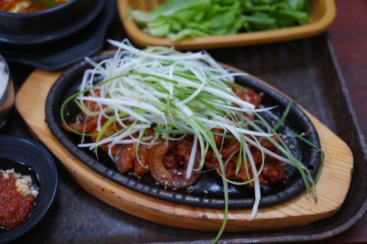 경부고속도로 상행 맛집 추풍령휴게소 흑돼지석쇠불고기 맛있어요