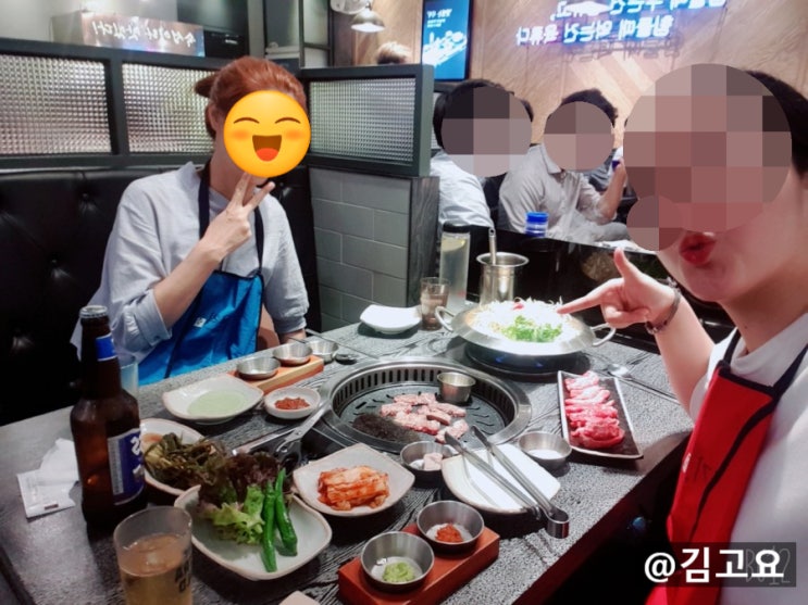  가산회식장소 가산맛집 고기원칙 메뉴 및 가격