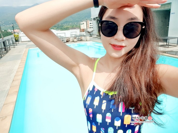  여자혼자 태국여행 2일차 오전 치앙마이대학교 자유수영