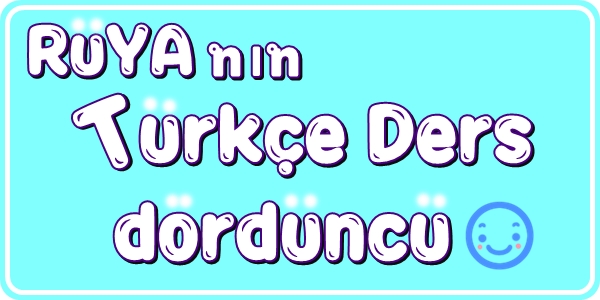 터키어 배우기 4