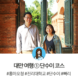  대만 ① 단수이 코스 (홍마오청, 진리대학교, 단수이, 빠리)