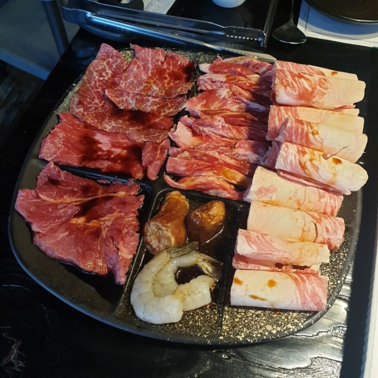  사당역 4호선 맛집 <왕배화로>: 양념 소고기 한 상