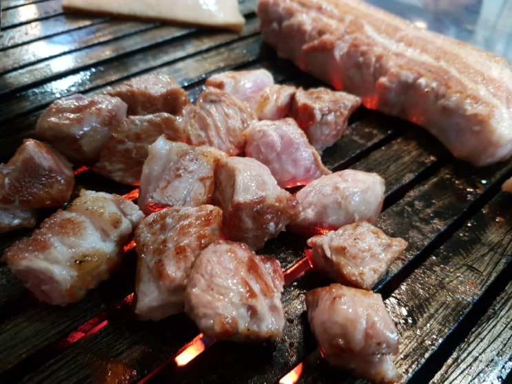  (춘의역맛집)오~연탄 주먹고기 육즙팡팡, 가성비갑, 강력추천 안할수 없네요.