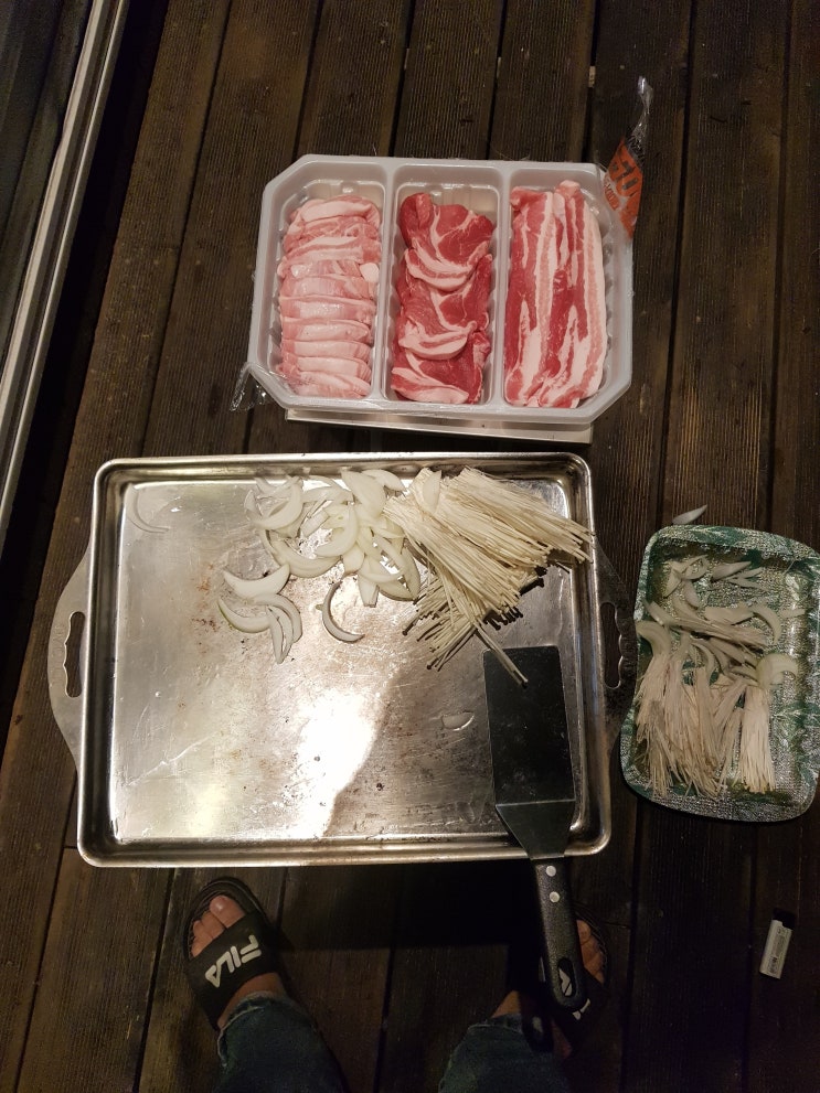  이마트 돼지고기 모듬구이먹고 아프리카 돼지 열병 무사히 지나가길~~