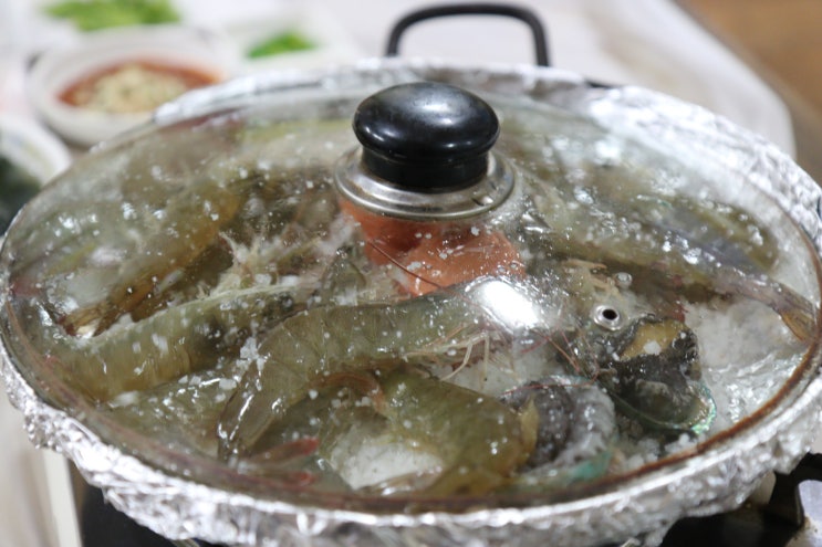  전주대하 맛있는 새우구이 제대로 먹기