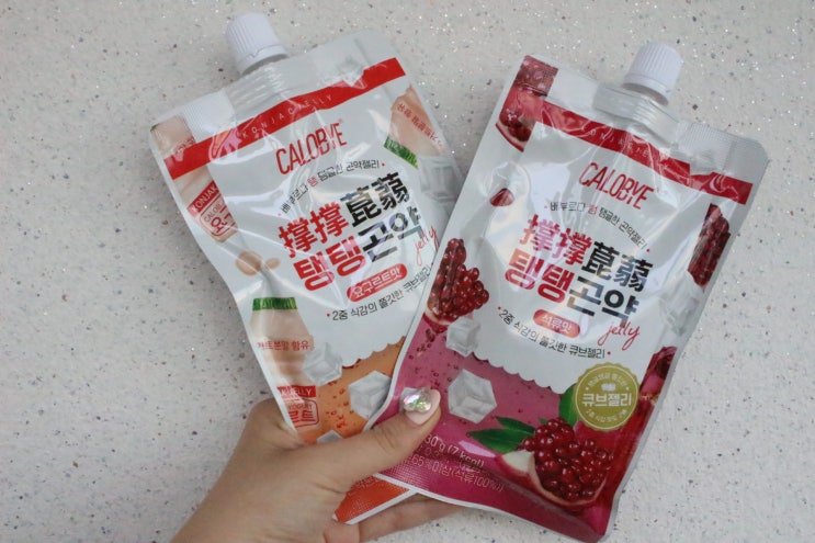  다이어트 간식 살안찌는 칼로바이 탱탱곤약 너만 믿을께