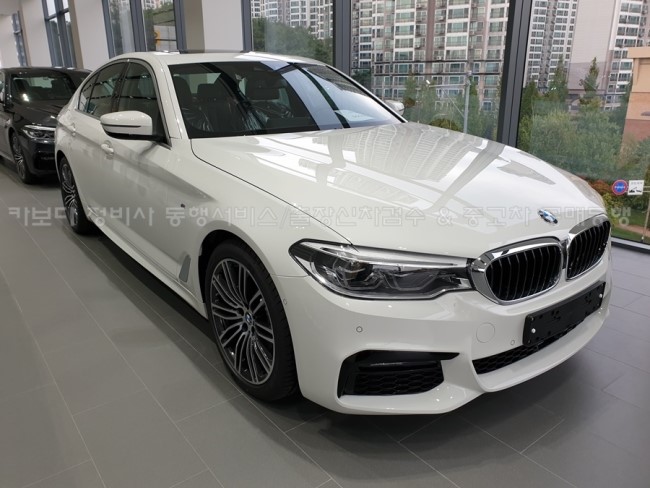  카보다-BMW 5시리즈 530i M Sport Package Plus 신차등록전 정비사 bmw매장 출장 신차검수 대행 및 동탄 신차검수 업체