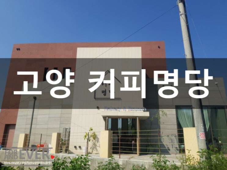  고양 커피명당 고양이케아 근처루프탑카페
