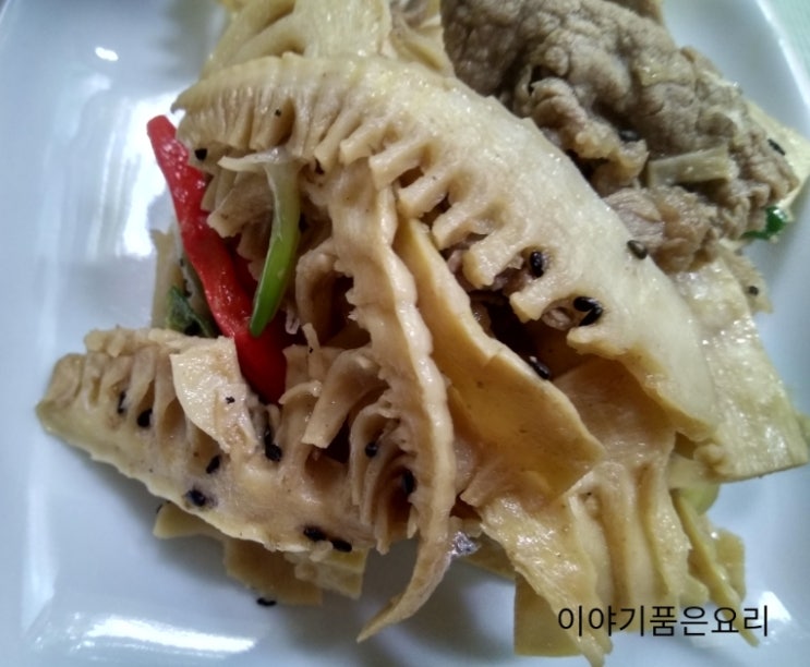  소고기죽순볶음