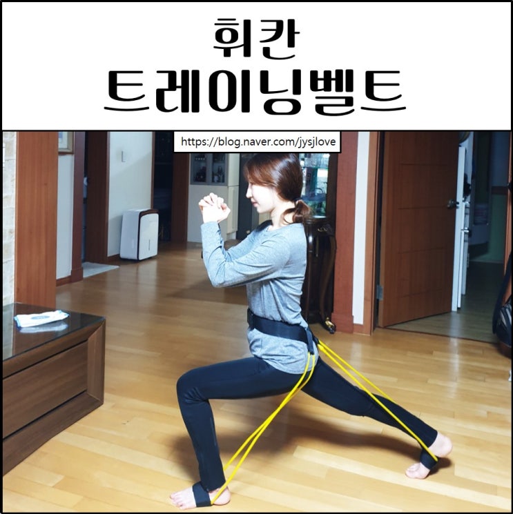  홈트레이닝 필라테스기구 휘칸 트레이닝벨트
